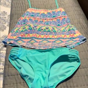 Girls Two Piece Swimsuit